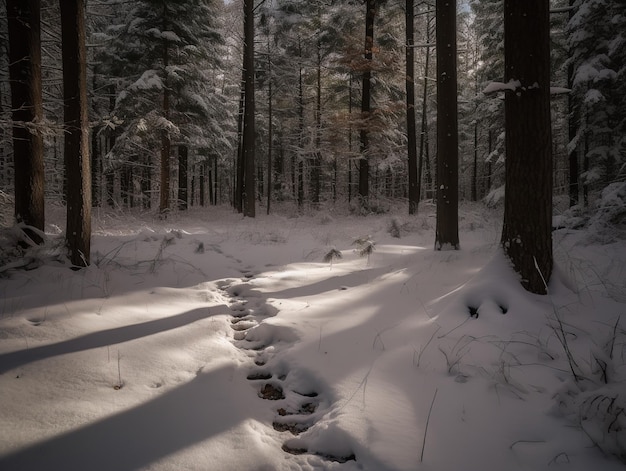 Histoire du réveillon de Noël dans la neige