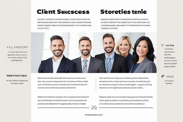 Photo des histoires de succès de clients