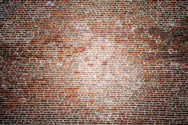 Photo historique vieux mur de briques