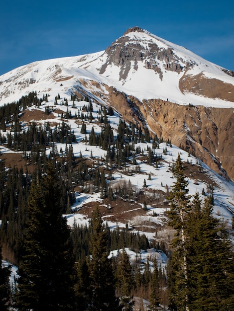 L'hiver à San Juan Montagnes, Colorado.