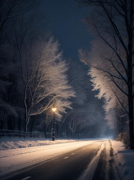 L'hiver vient la nature la beauté de la nature