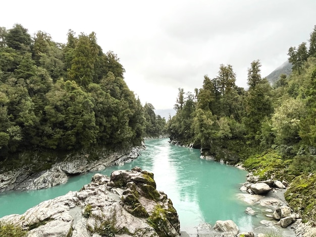 Photo hokitika gorge hokitika river nouvelle-zélande 2023