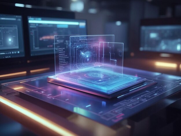 Hologramme de l'interface de programmation d'application