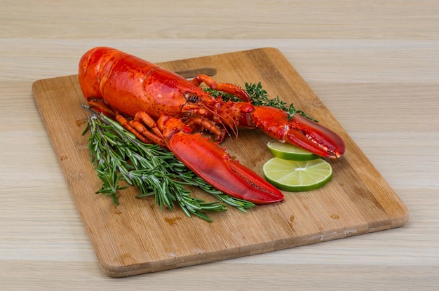 Homard bouilli