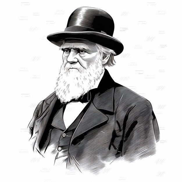 un homme avec une barbe et un chapeau