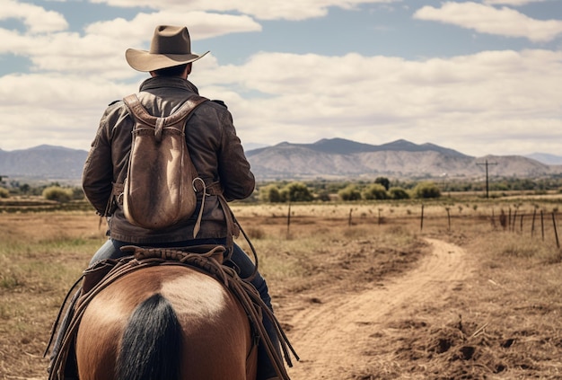 un homme à cheval chasse