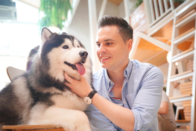 Homme et le chien