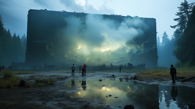 L'homme dans la grotte