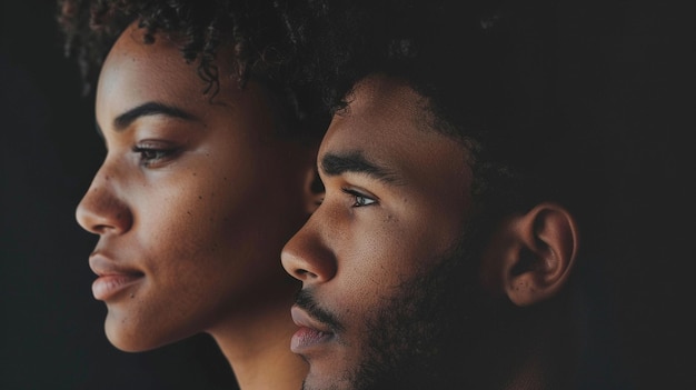 un homme et une femme regardant l'écran avec les mots citation le mot citation dessus