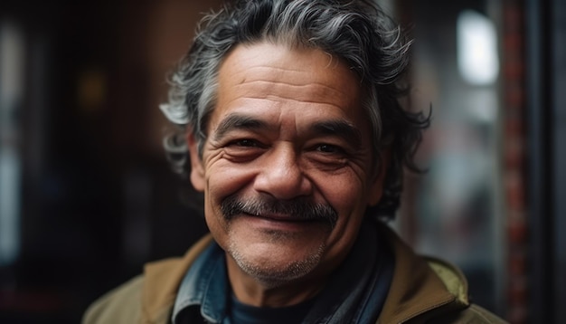 Homme mexicain souriant regardant la caméra