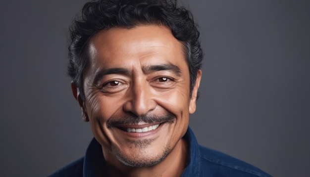Homme mexicain souriant regardant la caméra