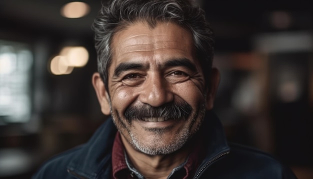 Homme mexicain souriant regardant la caméra