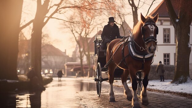 Homme monté sur le dos d'un cheval blanc, symbole de liberté et d'aventure pour la Saint-Valentin