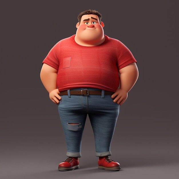 Homme obèse