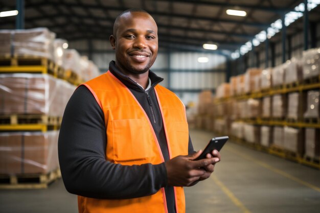 Photo un homme avec un smartphone