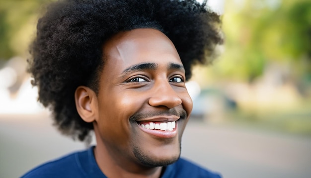 Photo homme souriant à la caméra