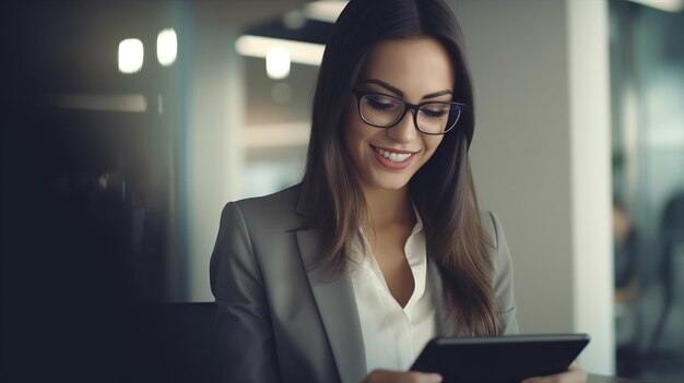 Photo des hommes d'affaires joyeux utilisant un ordinateur portable dans un bureau de jeunes entrepreneurs heureux souriant tout en travaillant