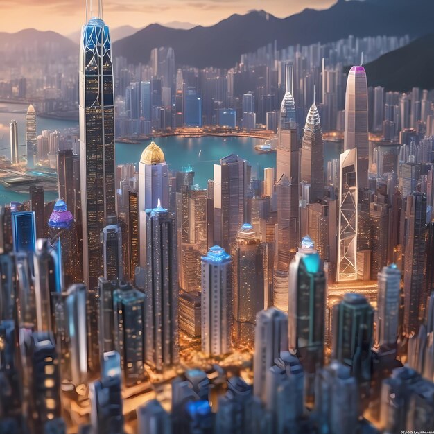 Hong Kong 3D (en anglais)