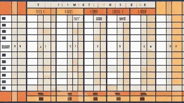 Des horaires bien organisés et pratiques