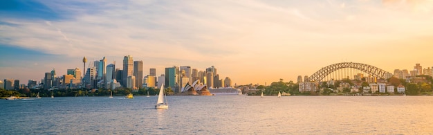 L'horizon du centre-ville de Sydney