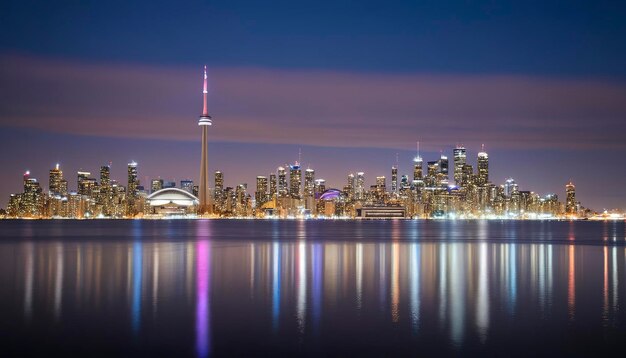 L'horizon de Toronto est magnifique.