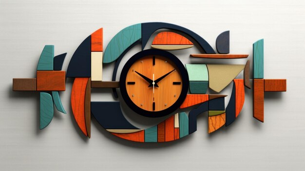 Photo horloge 3d