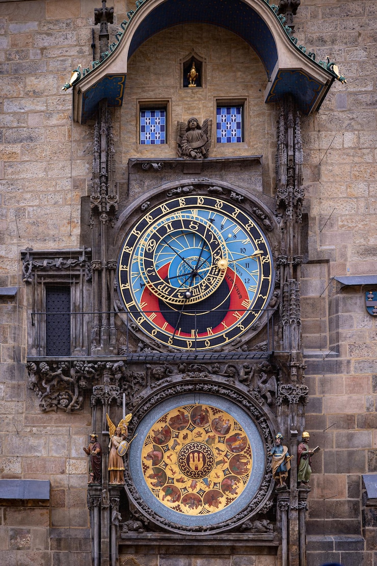 Photo horloge astronomique de prague en république tchèque