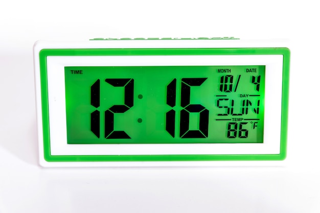 Horloge de bureau numérique et alarme pour le réveil