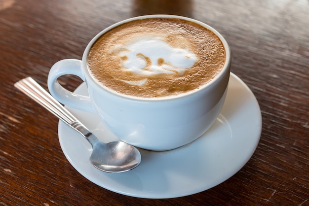 Hot Latte Art café dans un café