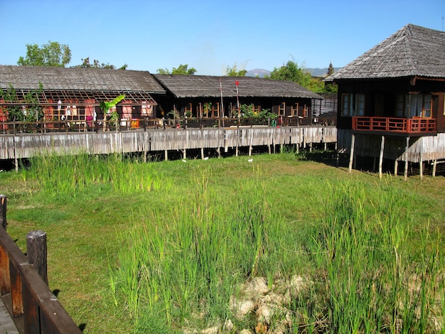 L'hôtel sur le lac Inle Myanmar