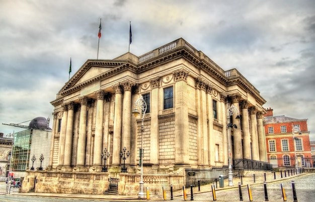 L'hôtel de ville de Dublin en Irlande