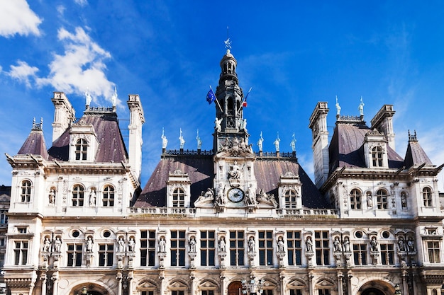 Photo hôtel de ville mairie de paris