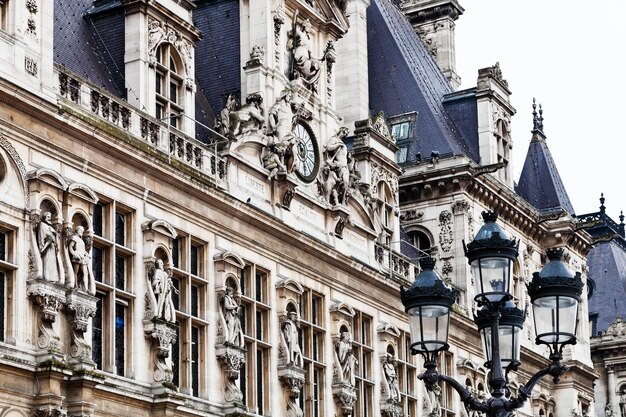 Photo hôtel de ville mairie de paris