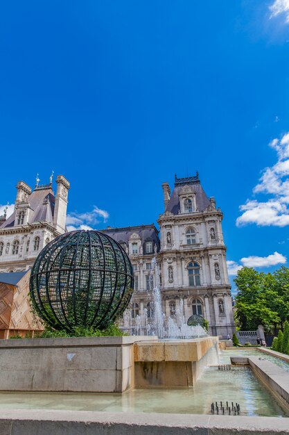 Hôtel de ville à Paris