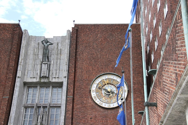 Hôtel de ville de la ville d'Oslo en Norvège