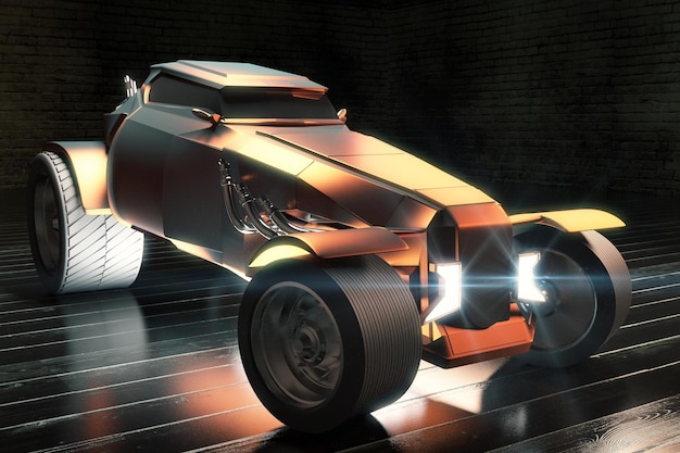 HotRod doré