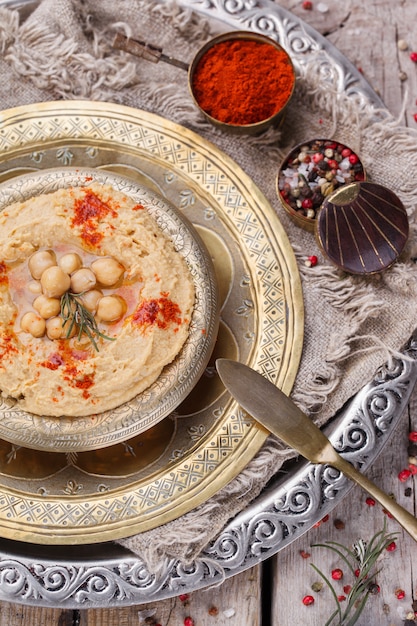 Houmous, trempette de pois chiches