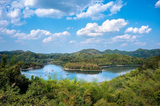 Huay Krating à Leoi Belle vue panoramique dans le nord-est de la Thaïlande