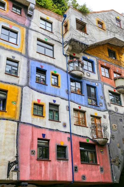 Hundertwasserhaus à Vienne Autriche