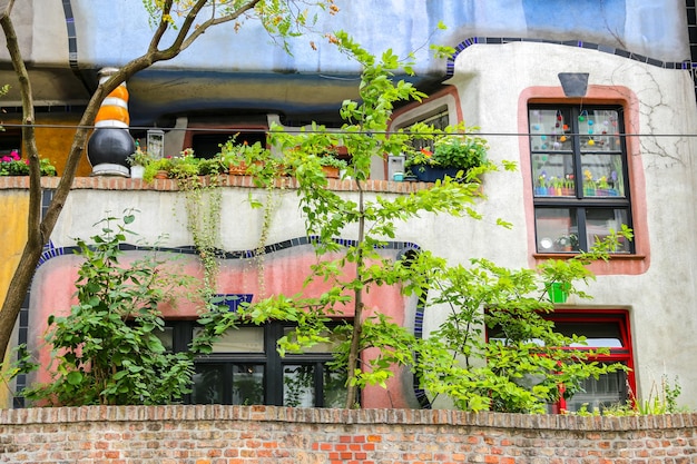 Hundertwasserhaus à Vienne Autriche