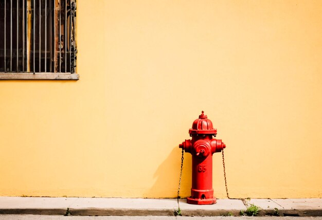 Photo hydrants d'incendie rouges