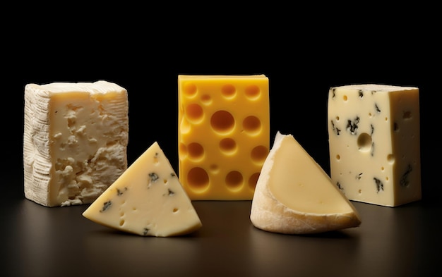 IA générative de quatre quartiers de fromage