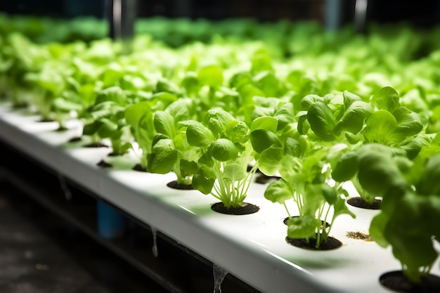 Une IA a généré des microgreens qui poussent dans un environnement de serre