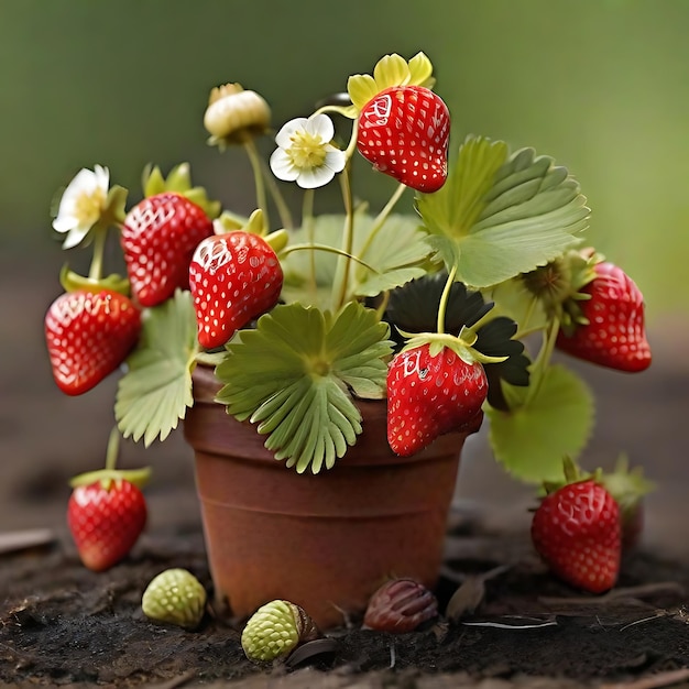 IA de plante de fraise