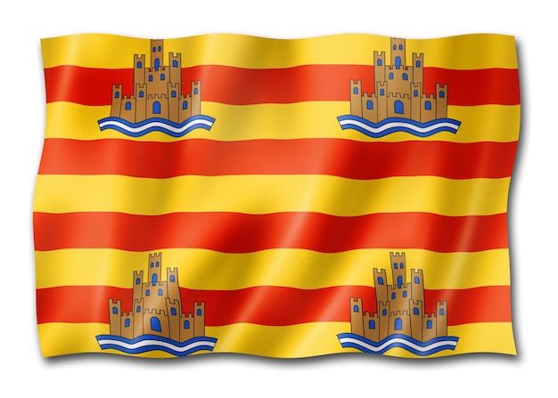 Ibiza Baléares drapeau Espagne