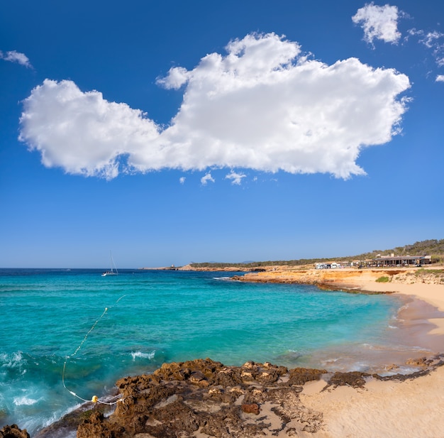 Ibiza Cala Comte conta beach Baléares