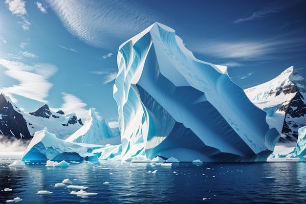 Iceberg en antarctique