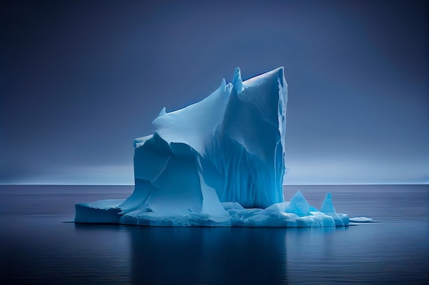 Iceberg dans la mer IA générative