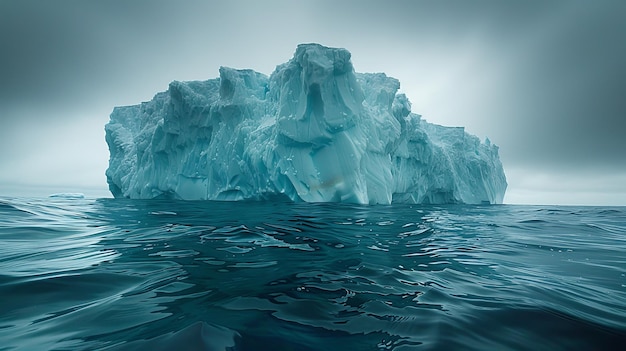 un iceberg dans l'océan