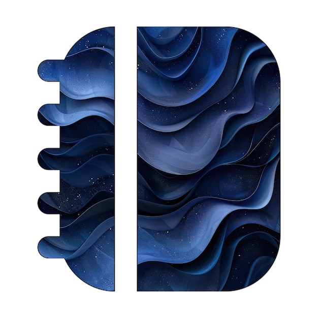 icon eps notebook alt bleu dégradé design de style d'arrière-plan